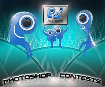 Creation of Photoshop Contests Banner: Final Result