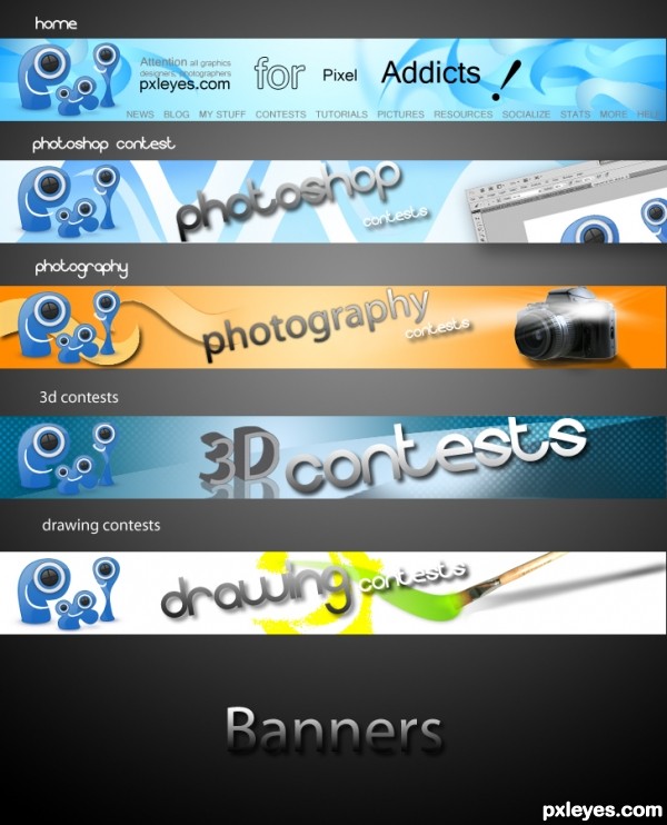 pxl banners photoshop picture)