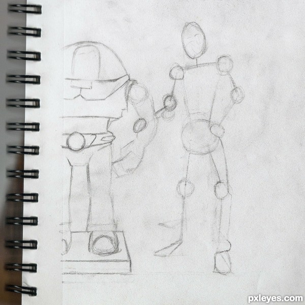 Creation of Wazowski: Step 1