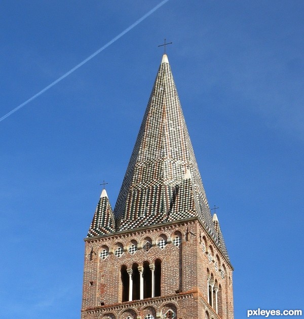 The church tower