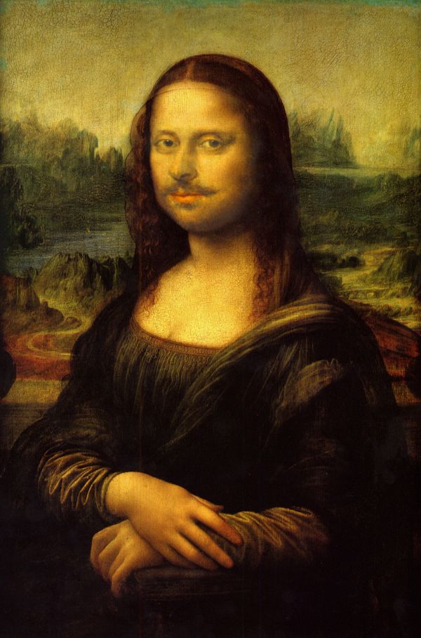 Creation of To be or not to be mona lisa: Final Result