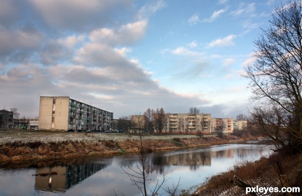 River called "Nevezis"