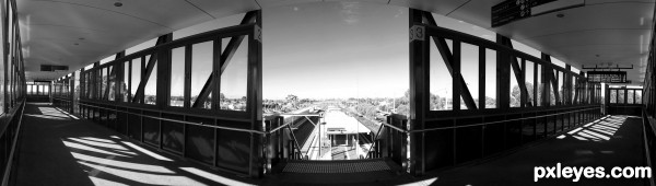 Train Station Railing