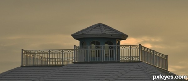 rooftop railing