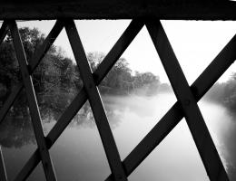 Morning on a bridge