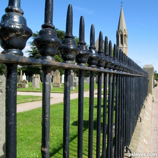 Railings at Duffus