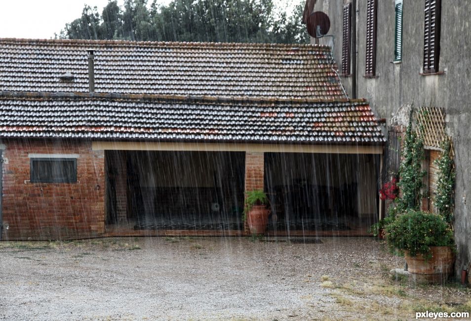 Summer downpour