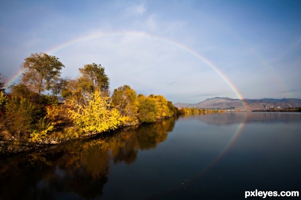 From the boat launch