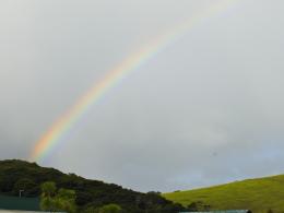 rainbow in the bays