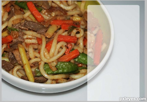 Creation of My dinner: Step 3