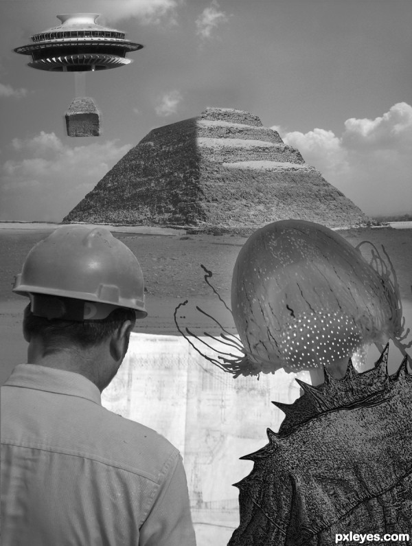 Who really built the pyramids
