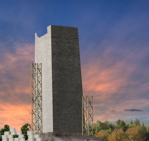 Creation of Washington Monument - 1884: Step 7
