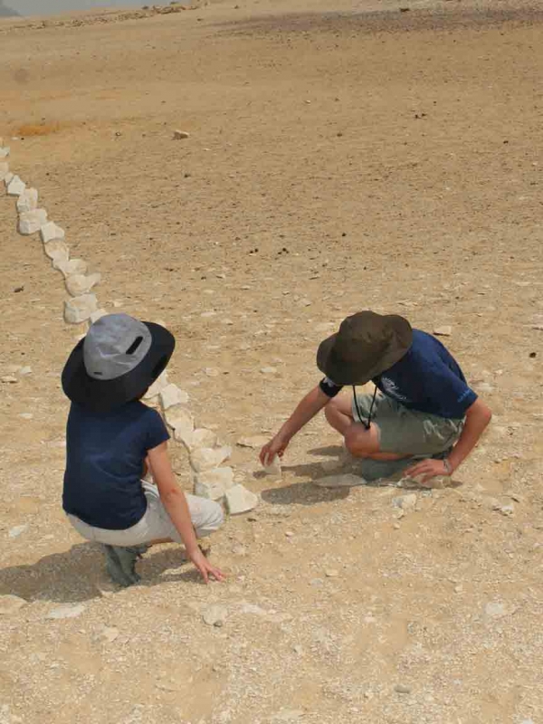 Creation of Nazca Lines...: Step 5