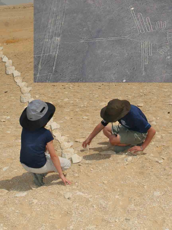 Creation of Nazca Lines...: Step 6