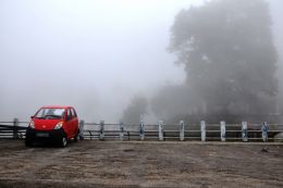 My Car in Clouds