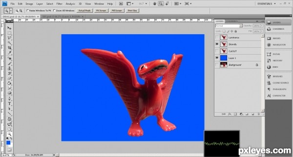 Creation of Pinocchio: Step 1