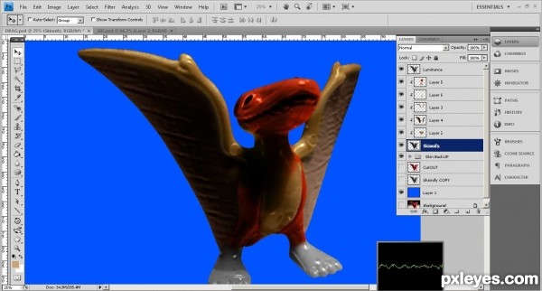Creation of Pinocchio: Step 4