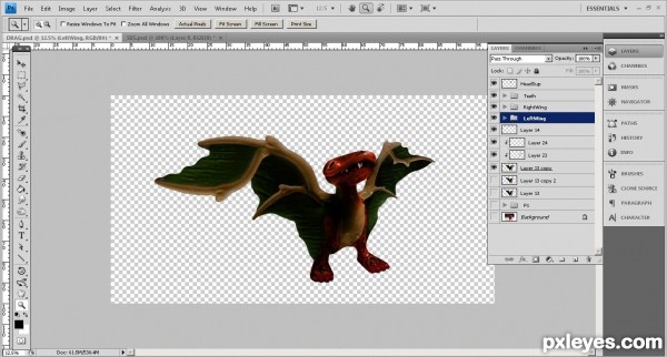 Creation of Pinocchio: Step 7