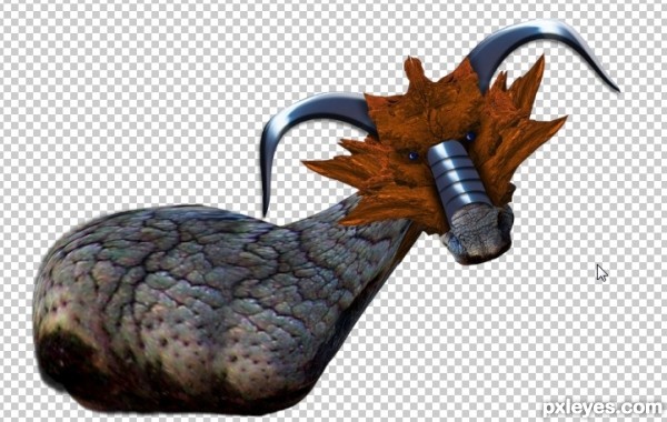Creation of First Appearance of Blue Water: Step 11