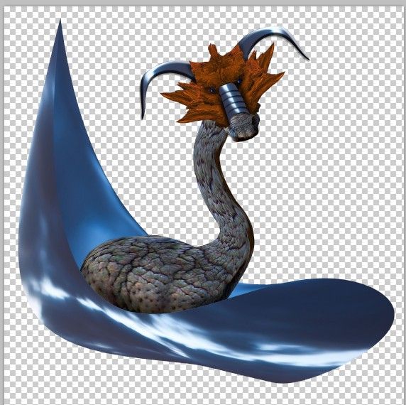 Creation of First Appearance of Blue Water: Step 15