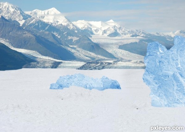Creation of Ice I: Step 3
