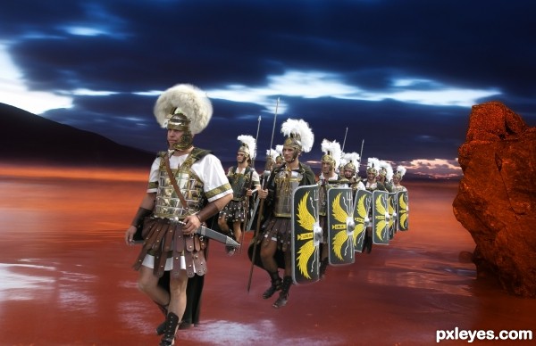 Creation of Roman Soldiers: Step 1