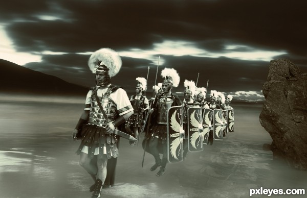 Creation of Roman Soldiers: Step 5