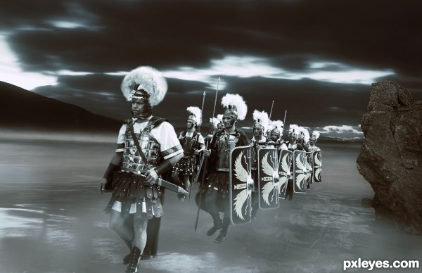 Creation of Roman Soldiers: Step 6