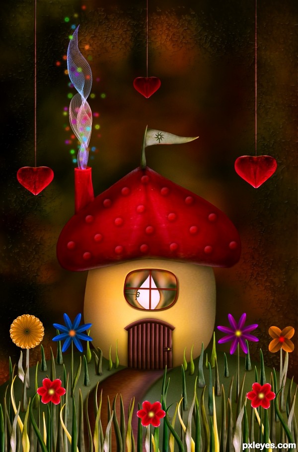 Little Mushroom House