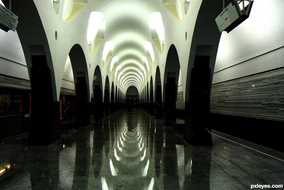 The Moscow subway