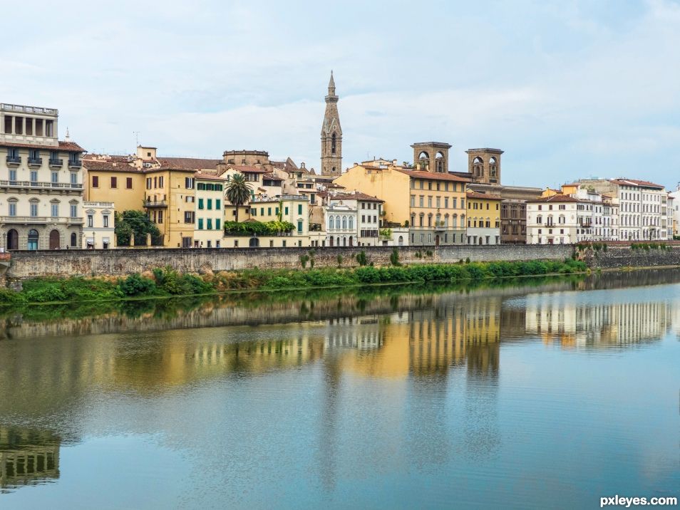 Along the Arno