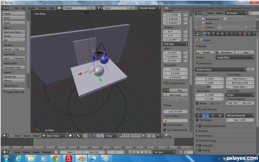 Creation of Murder..sort of: Step 1