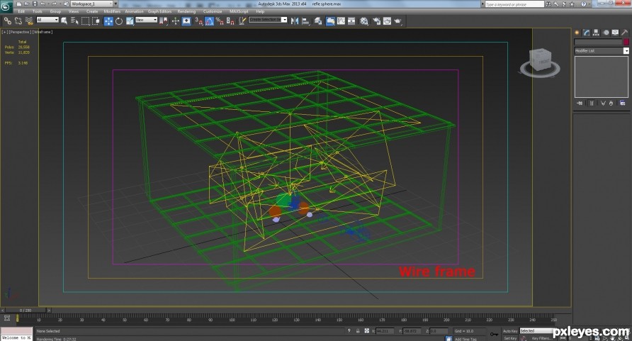 Creation of Magic Sphere: Step 2