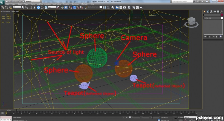 Creation of Magic Sphere: Step 3