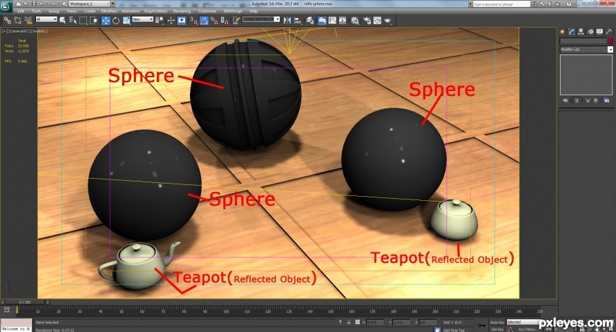 Creation of Magic Sphere: Step 4