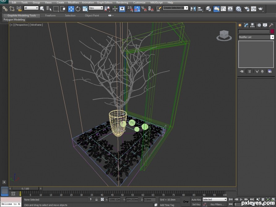 Creation of Save Water Showpiece: Step 6