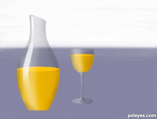 Creation of Glass of Wine: Step 2