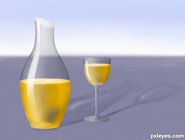 Creation of Glass of Wine: Step 4