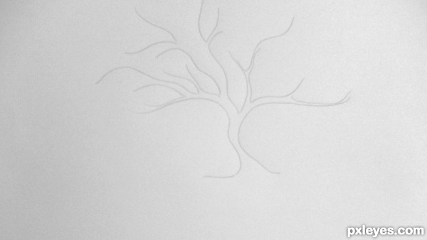 Creation of calm noon: Step 1