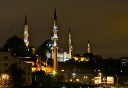 Mosque at night - Istanbul