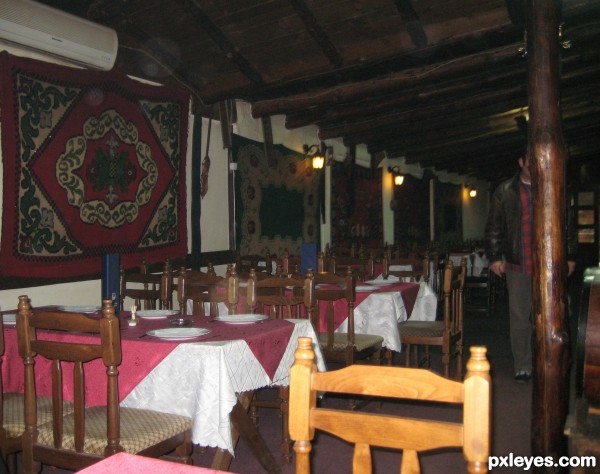 An ethno restaurant