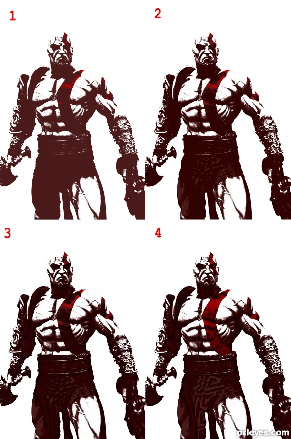 Creation of GOD OF WAR: Step 2