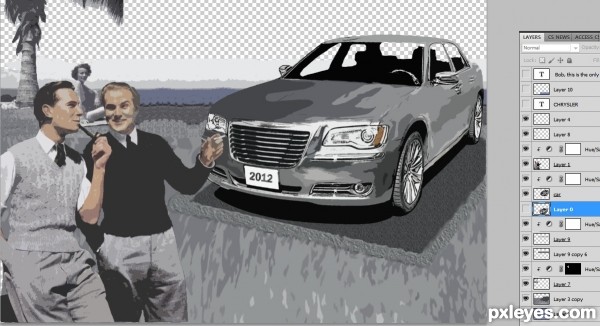 Creation of Have Times Changed?: Step 8