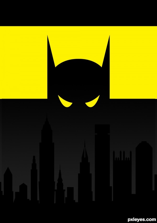 Creation of The Dark Knight of Gotham: Step 5