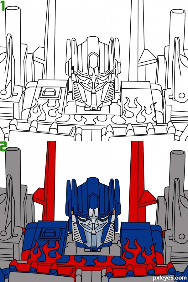 Creation of OPTIMUS PRIME: Step 1