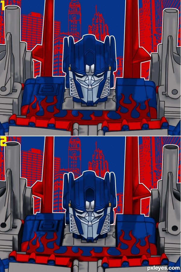 Creation of OPTIMUS PRIME: Step 3
