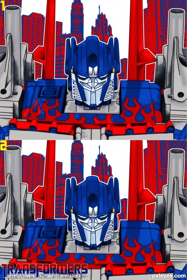 Creation of OPTIMUS PRIME: Step 4