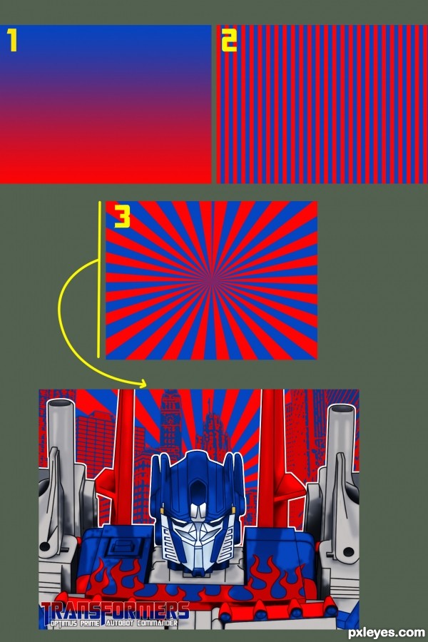 Creation of OPTIMUS PRIME: Step 5