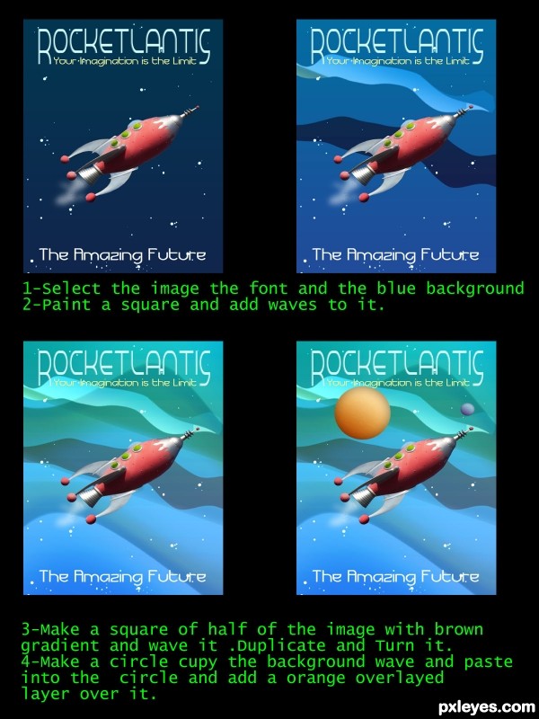 Creation of Rocketlantis: Step 1
