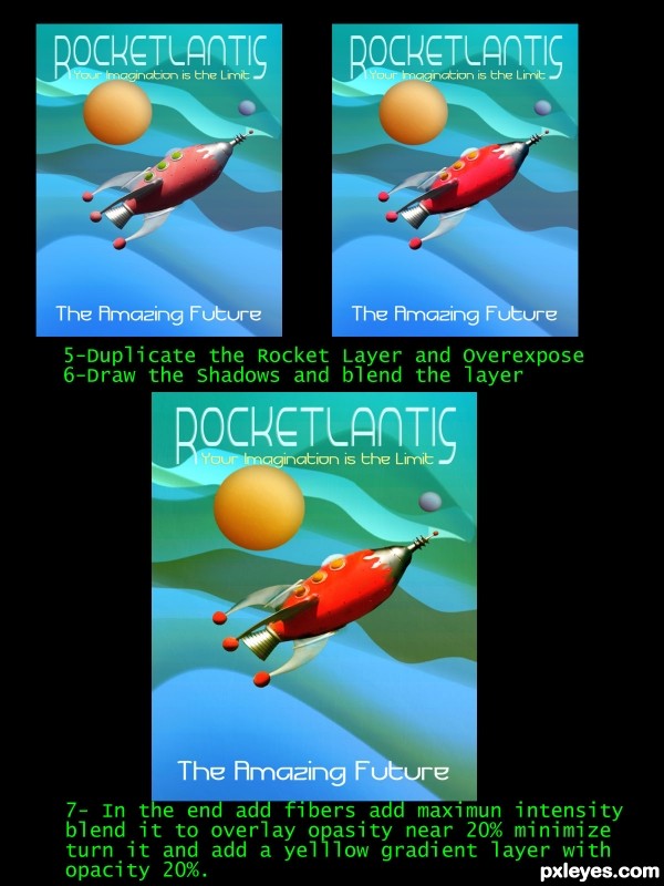 Creation of Rocketlantis: Step 2